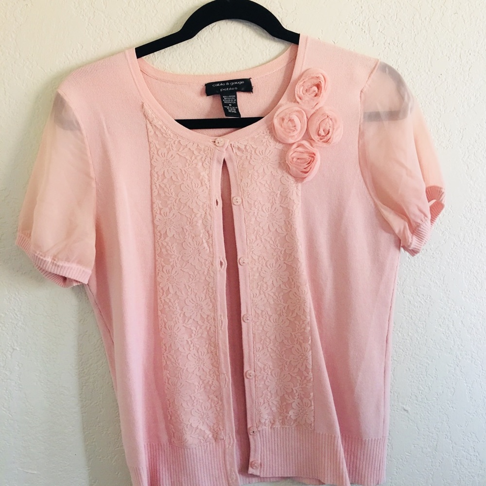 Baby pink blouse